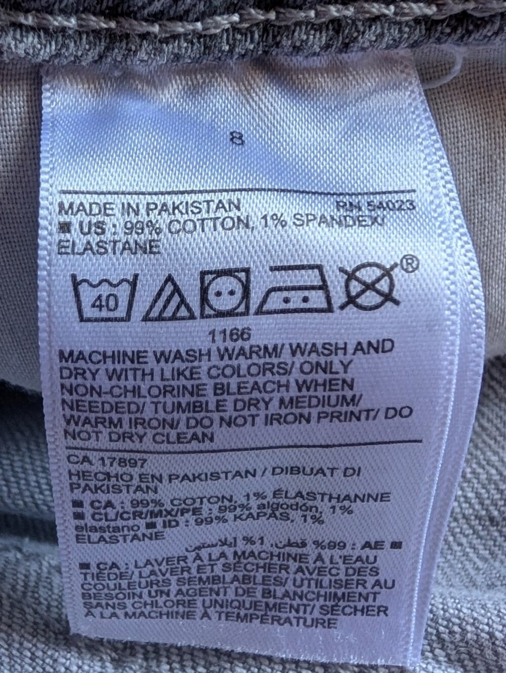 Old Navy High-Rise O.G  Straight Jeans - Gray - Picture 5 of 7